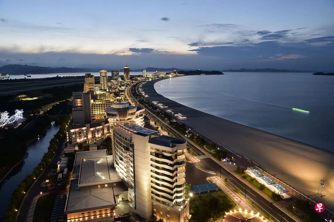 朝鲜大型海滨度假区开张学者：不改善与中韩关系旅游业前景暗淡| 联合早报