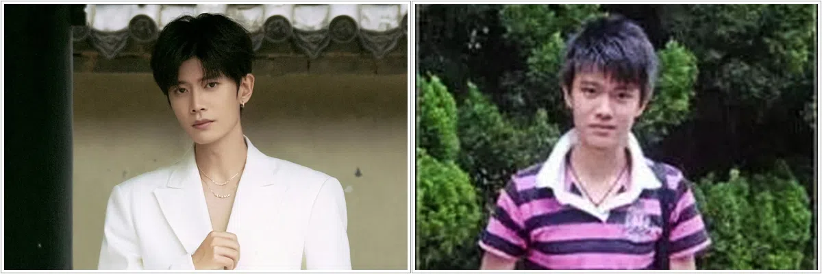 早期任嘉伦（左）为了实践梦想参加各种选秀比赛，包括2008年的《百事新星大赛》（右）。（取自艺人工作室微博、互联网）