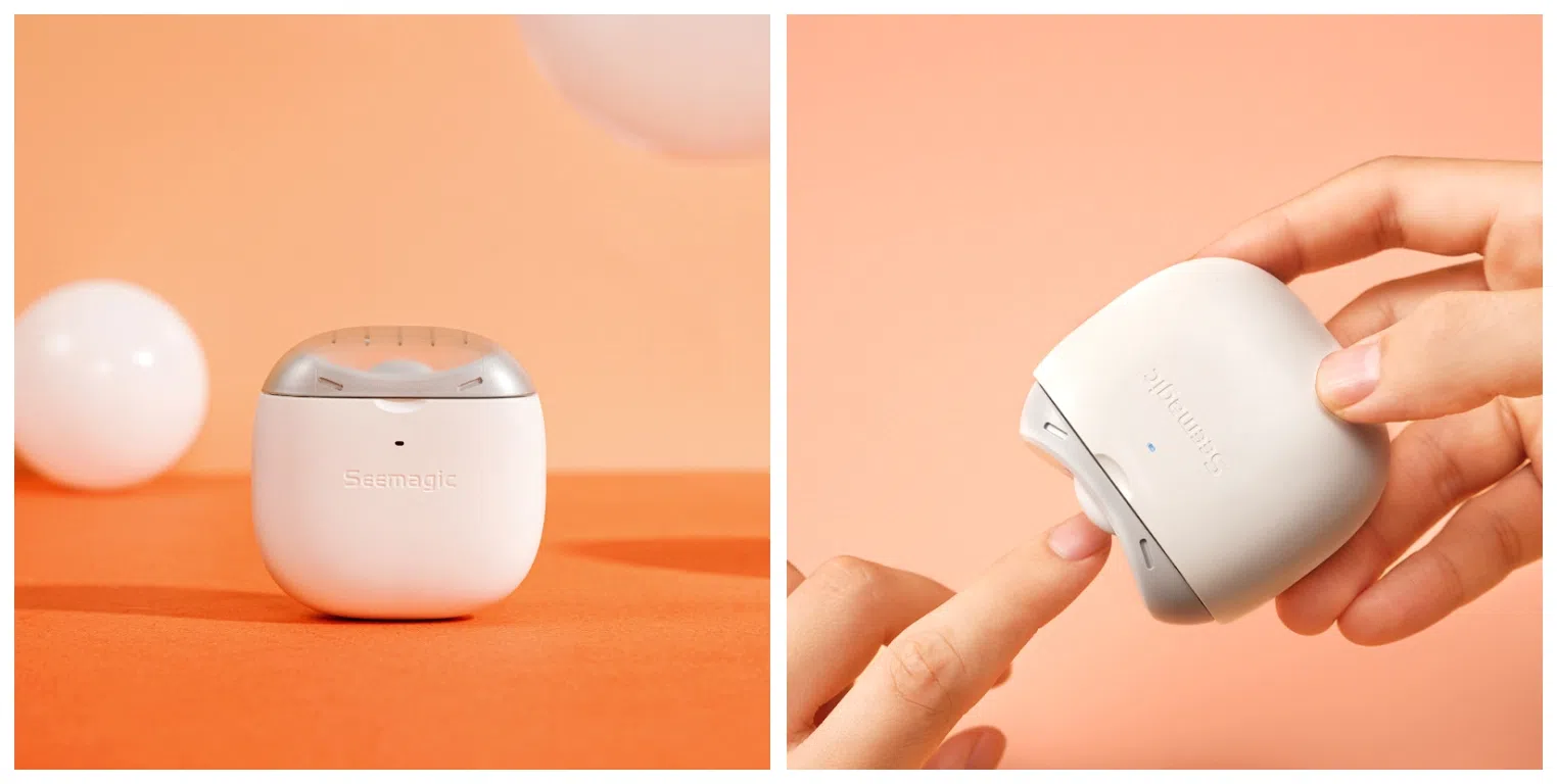 Seemagic电动指甲刀一键操作，轻松修剪指甲。（取自Lazada）