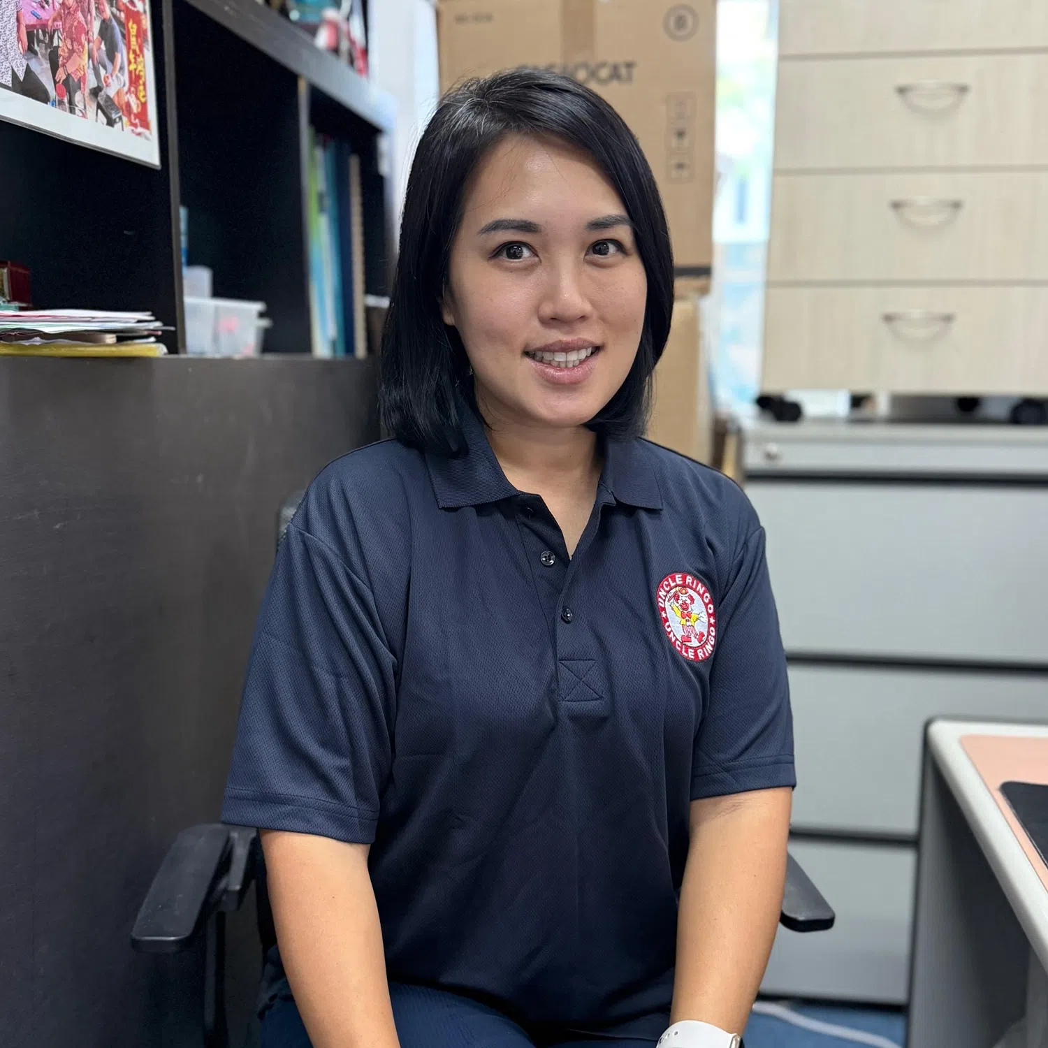 李慧敏从2011年加入公司，助父亲一臂之力。（商家提供）