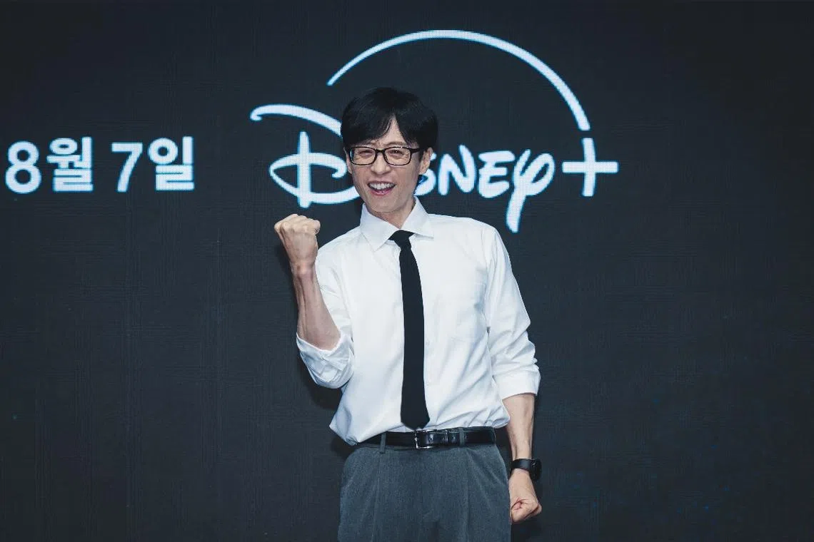 刘在锡坦言有收视压力。（取自Disney+ IG）