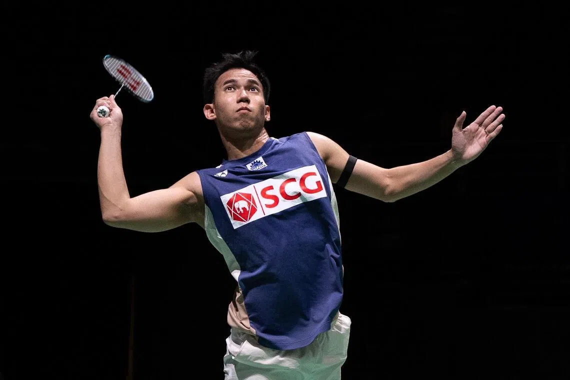 德差波尔（图）曾和前搭档沙西丽在2019年及2022年新加坡公开赛赢得混双冠军，去年和新搭档苏皮萨拉在我国登顶。（新加坡羽毛球公开赛提供）