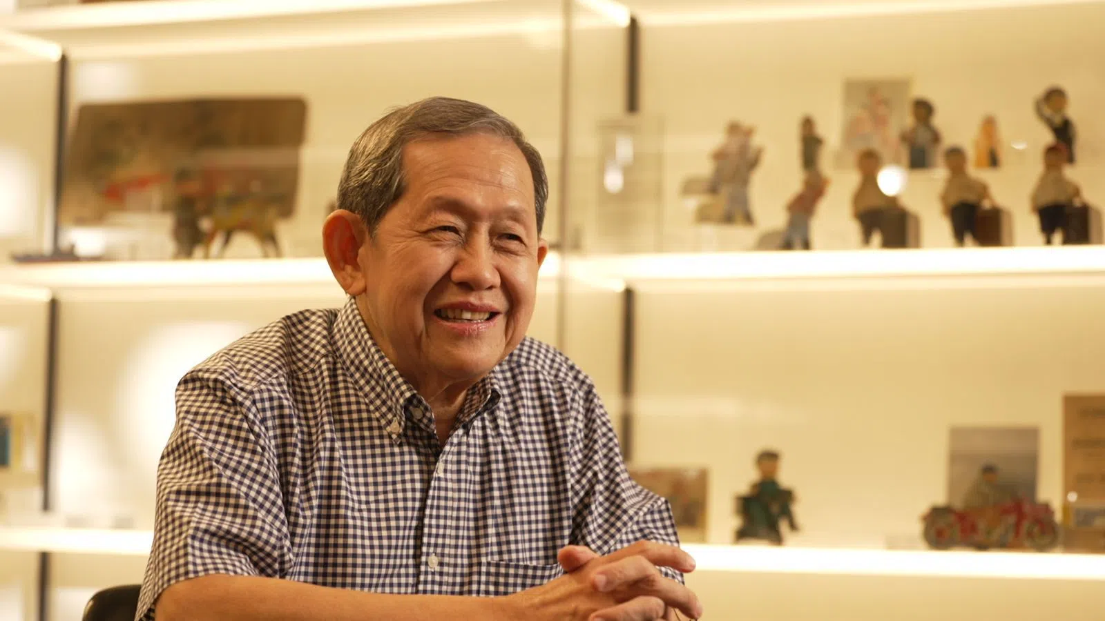 创办人张延发说：“无论你是刚出生的婴儿，还是90岁的老人，你的内心深处，永远住着一个小孩。”（受访者提供）