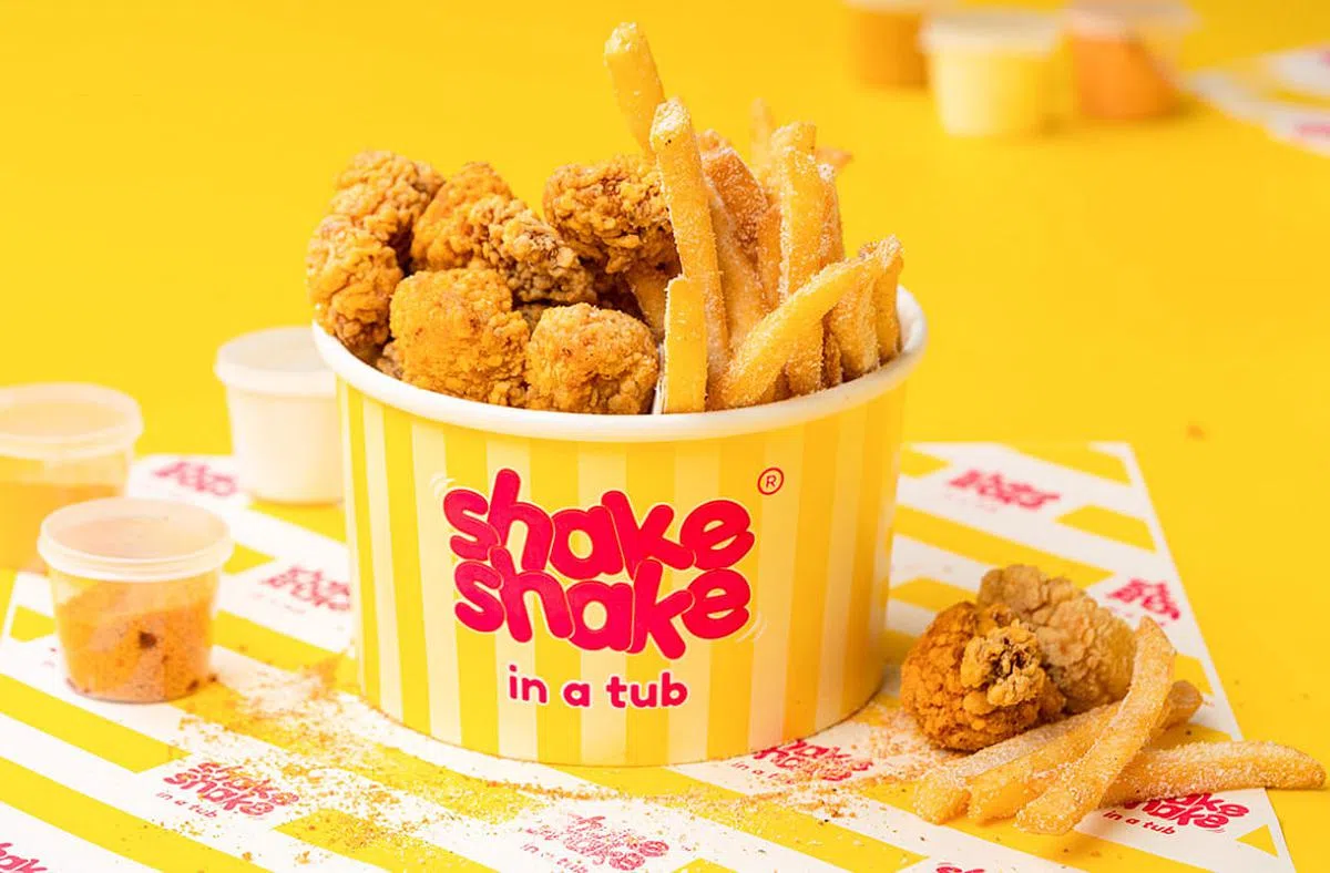 风味薯条连锁店的薯条供应未受影响。（Shake Shake In A Tub提供）