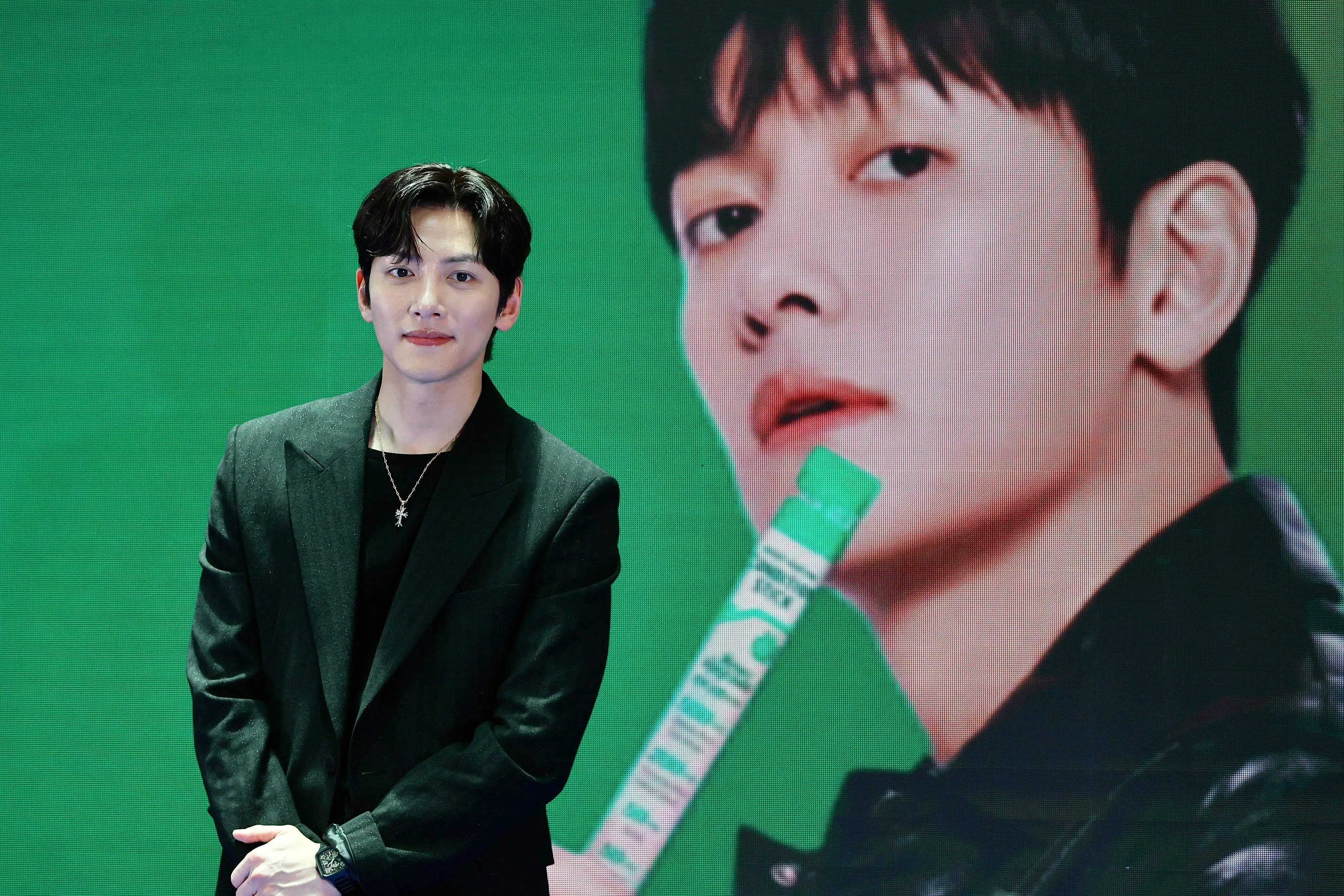 若一辈子只能拍摄一种题材的影视作品，在浪漫片和动作片之间，池昌旭会选择前者。（龙国雄摄）