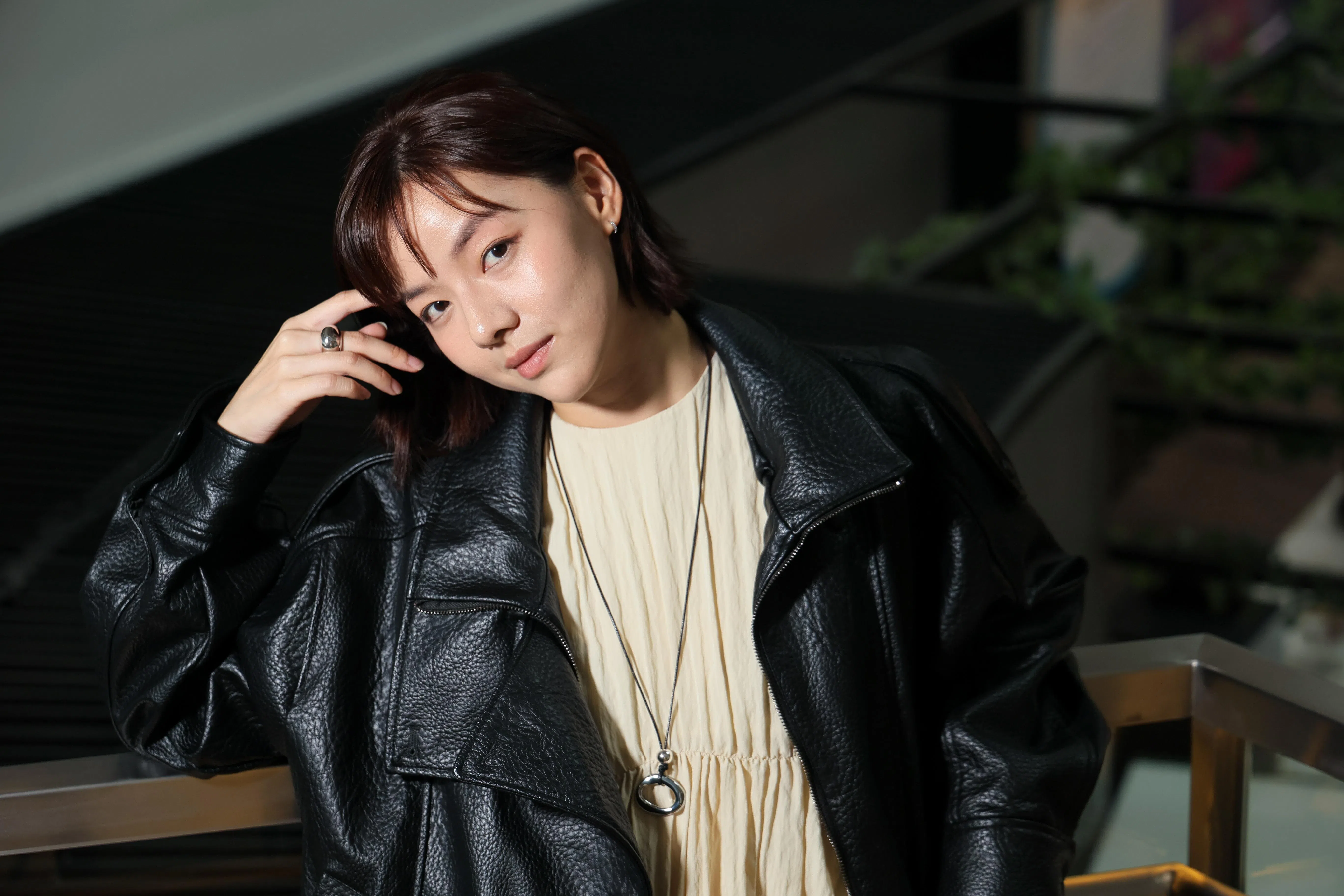 沈家玉入行至今约十年。（张俊杰摄）