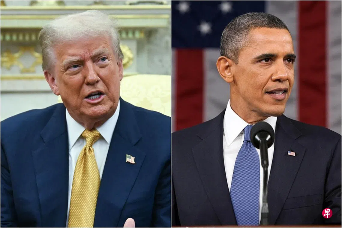 特朗普重提“通俄门”调查指控奥巴马“叛国罪” | 联合早报