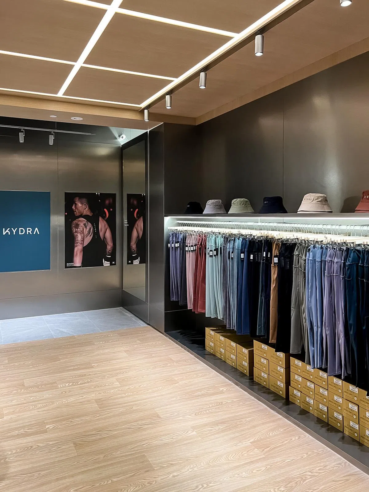 本地运动服品牌Kydra于义安城开店。（品牌提供）