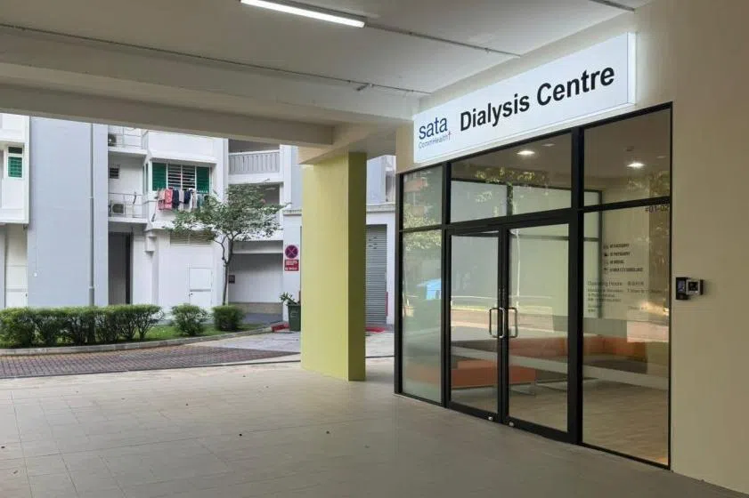 新洗肾中心位于芬薇路（Fernvale Road）第410座组屋底层。（取自善达社区保健机构网站）