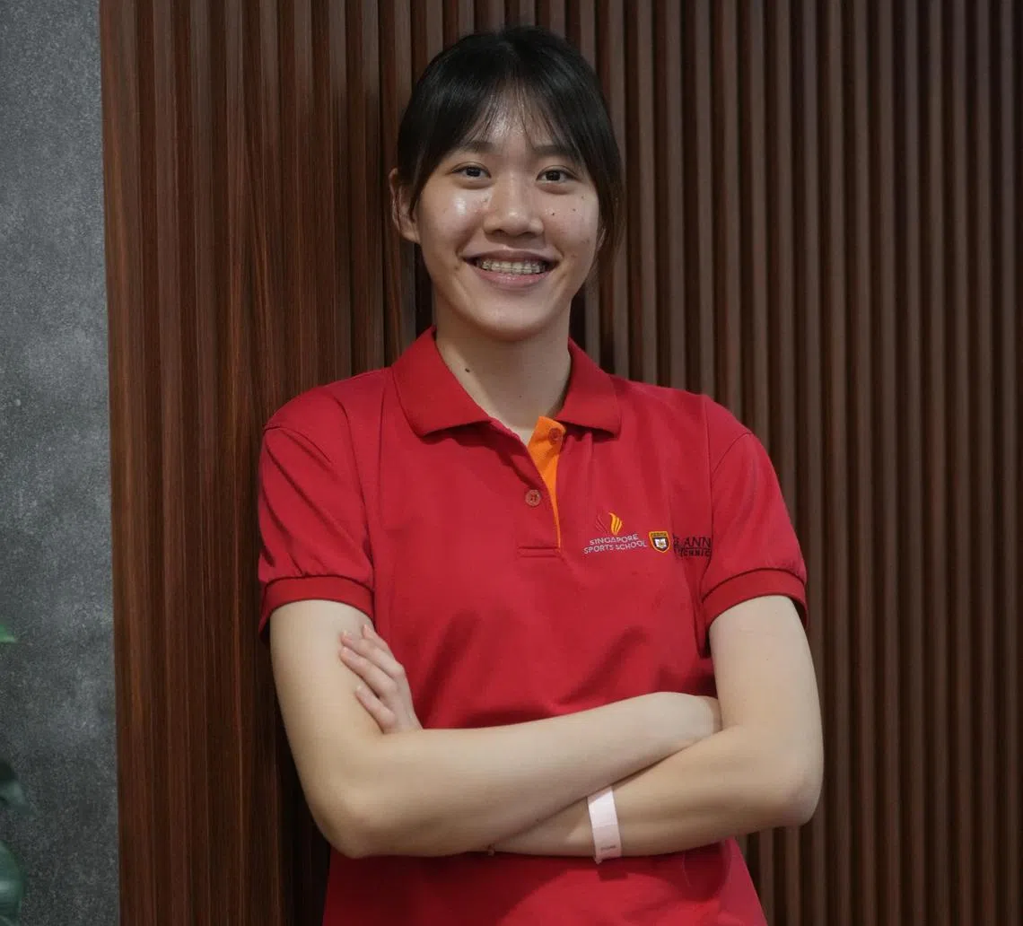 王洁敏是去年东南亚运动会女子个人佩剑金牌得主。（谢智扬摄）