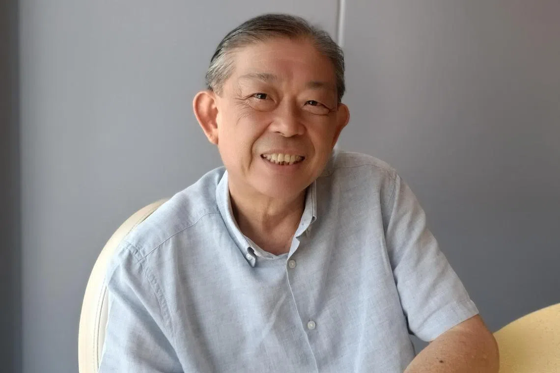 胜乐集团创办人兼董事经理陈祖坤透露，5月在榜鹅推出优惠餐贩卖机后，已有六七个选区的居委会来洽谈，希望引进优惠餐贩卖机。（温伟中摄）