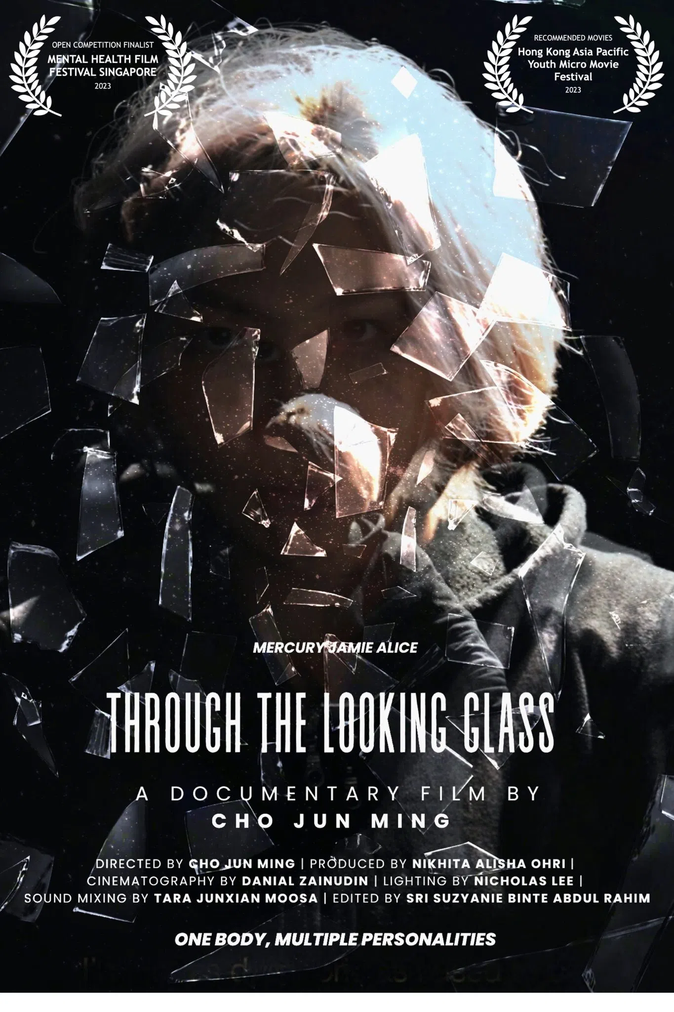 曹峻铭的短片《窥镜人生》拿下新加坡心理健康电影节十大电影奖项。（曹峻铭提供）