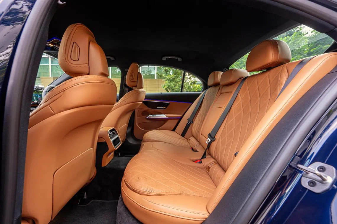 由于车子轴距比其前代增加20毫米，第二排有更多腿部和头部空间。（马赛地提供）