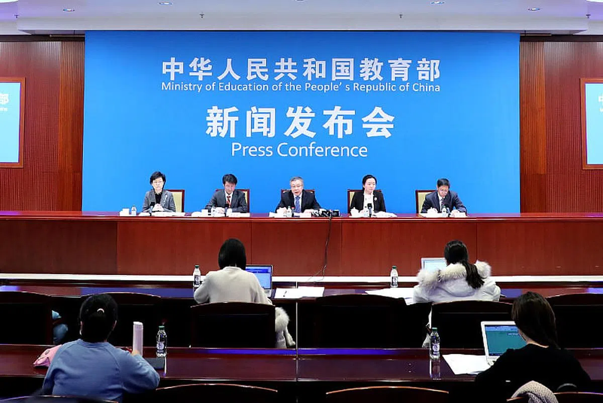 中国教育部今年1月发布加强新时代高校教师队伍建设改革的指导意见。（中国教育部网站）