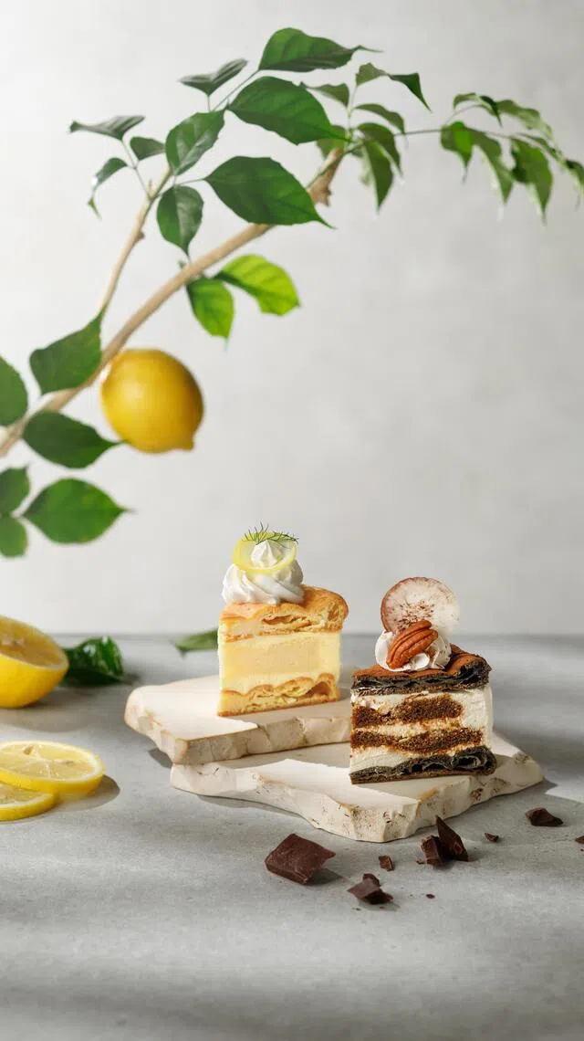 面包物语有多款蛋糕口味供选择。（怡丰城提供）