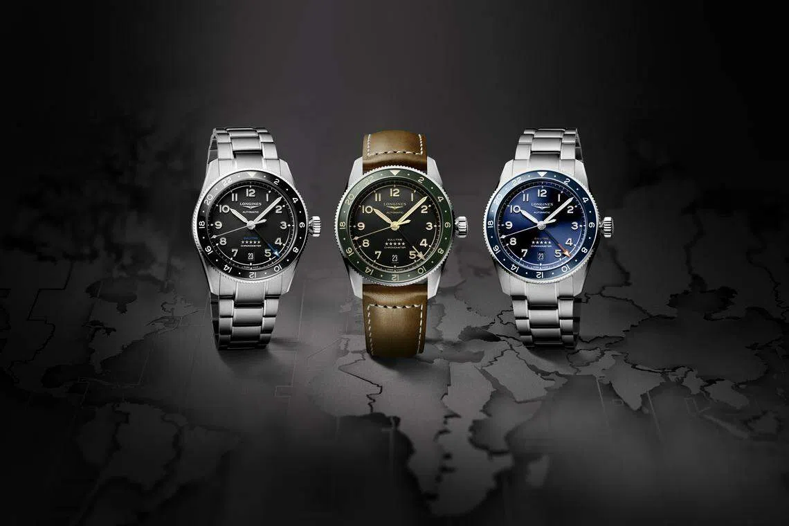 祖鲁时间腕表今年推出加入多时区功能新表款。（品牌提供）