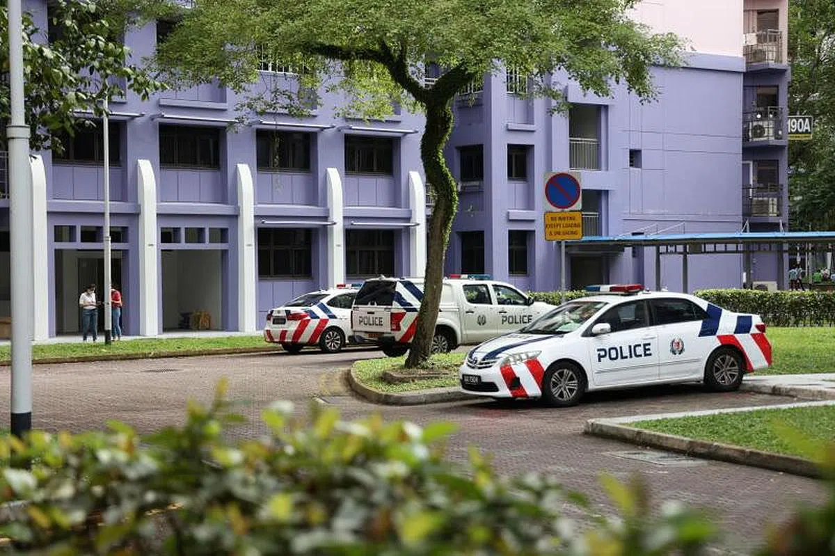 警方封锁现场调查。（梁麒麟摄）