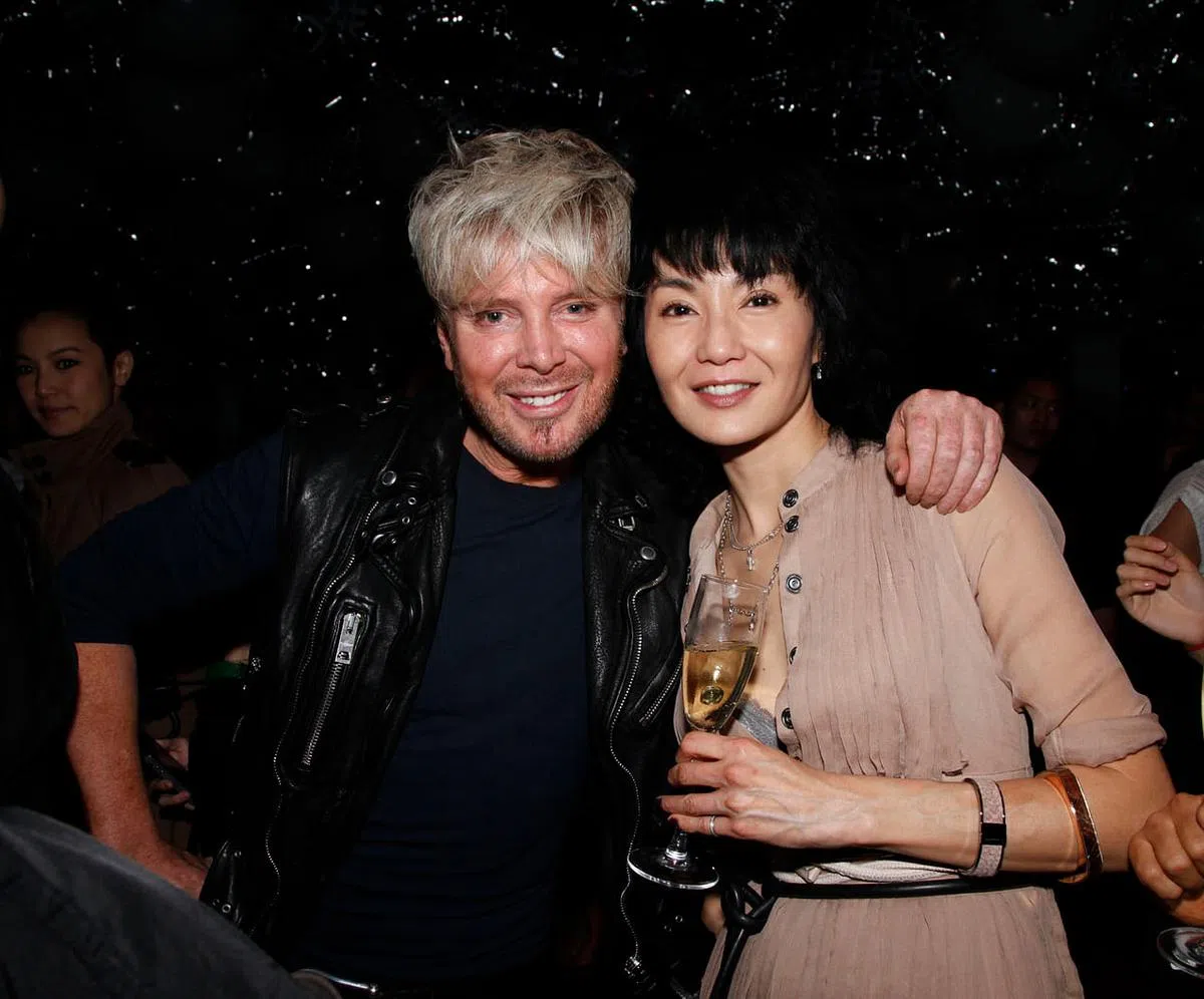 影星张曼玉的秀发一度由金罗敏申打理。（受访者提供）