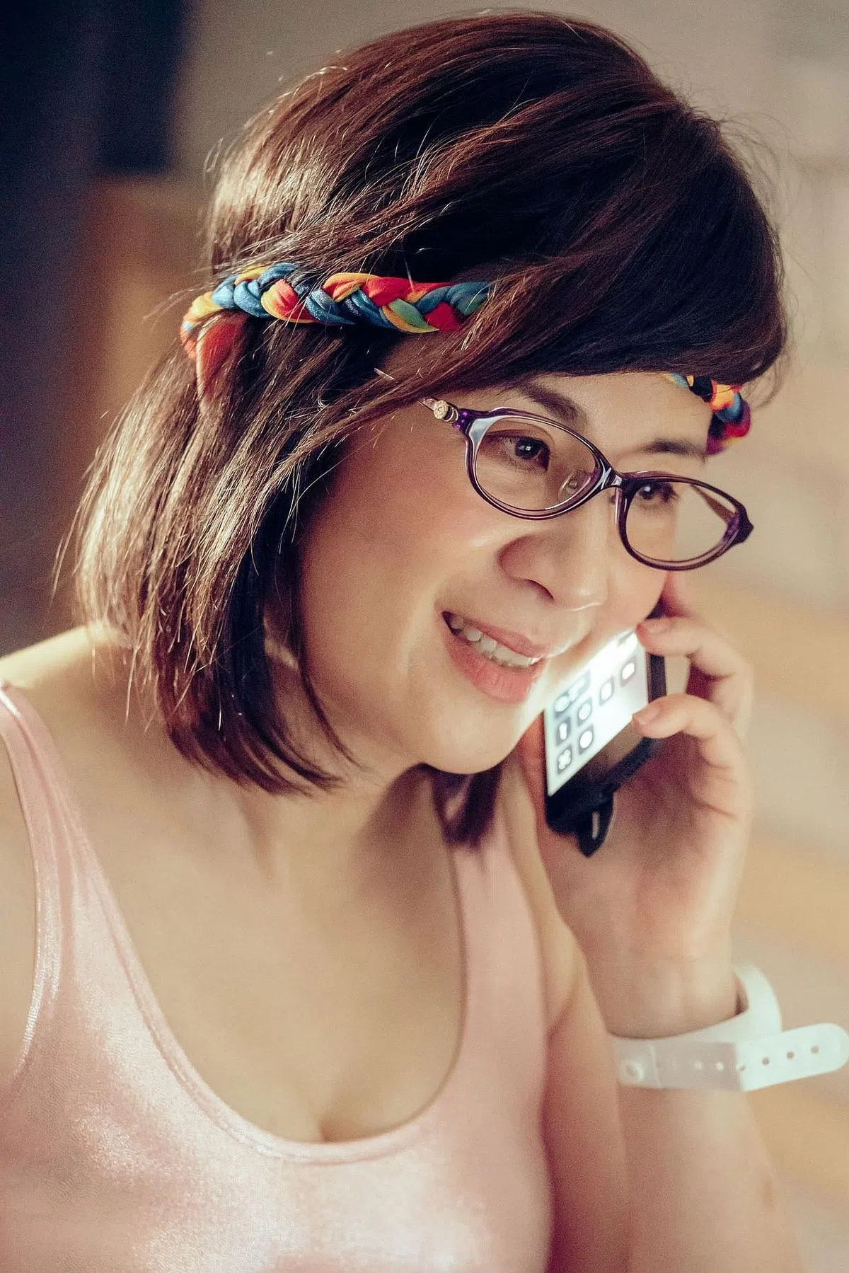 《阖家辣》监制吴君如参与演出，饰演吕爵安姑姑一角。（嘉华提供）