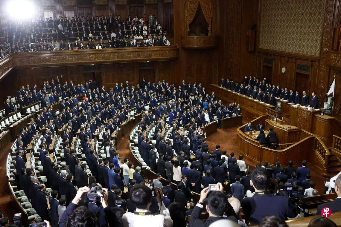 日本众院选战启动石破茂料能领导自民党取胜| 联合早报