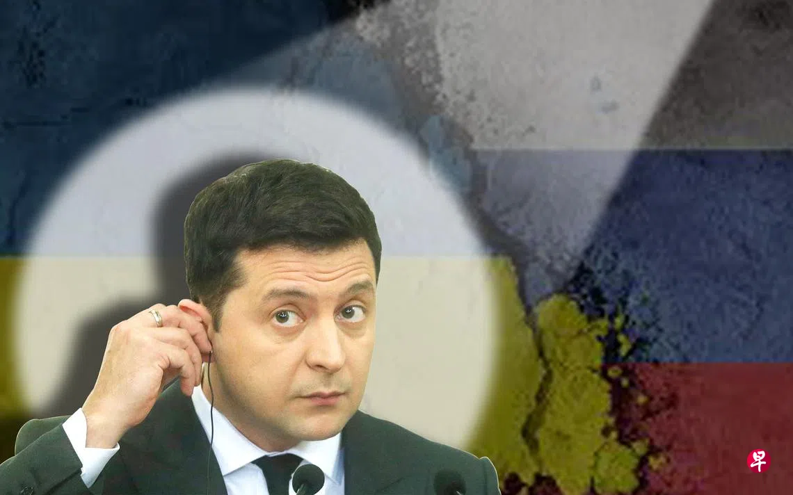 谐星当上总统乌克兰总统陷入困境| 联合早报