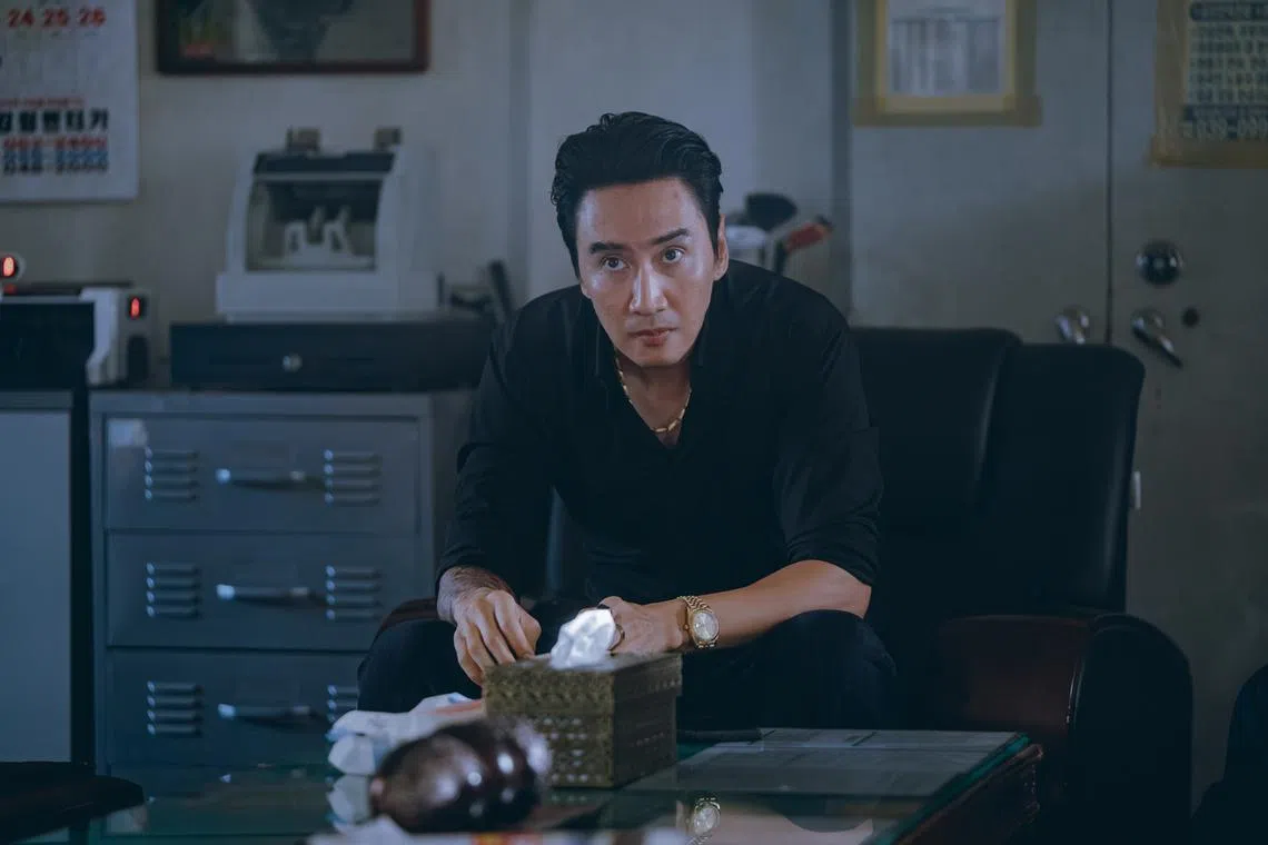 李光洙为反派角色的造型下功夫，还自己出钱为角色买饰品。（Disney+提供）