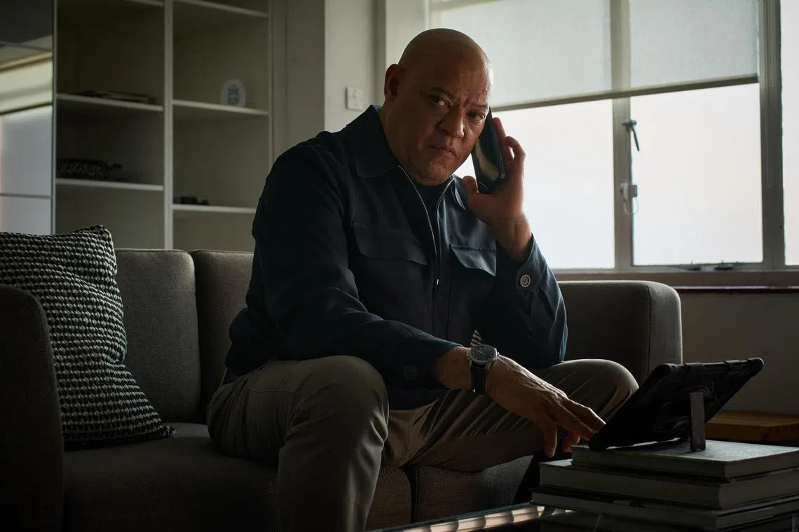 曾获奥斯卡提名的Laurence Fishburne戏份不多，但每次出镜都抓住眼球。（迪士尼提供）