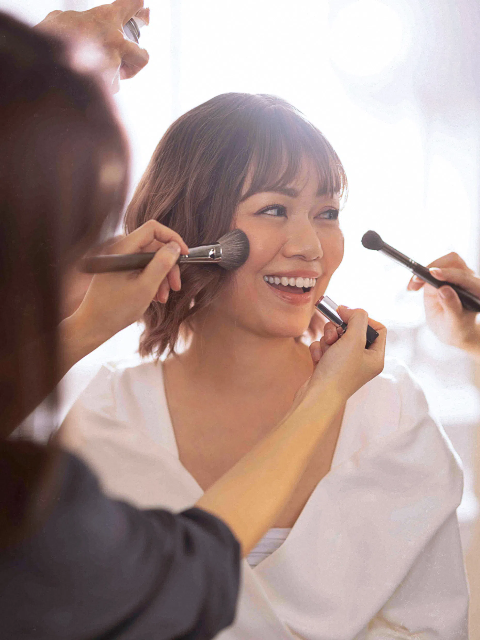 董姿彦饰演的角色雨宁，从成绩吊车尾的学生，蜕变为荧幕前光鲜亮丽的电视明星。（实践剧场提供）