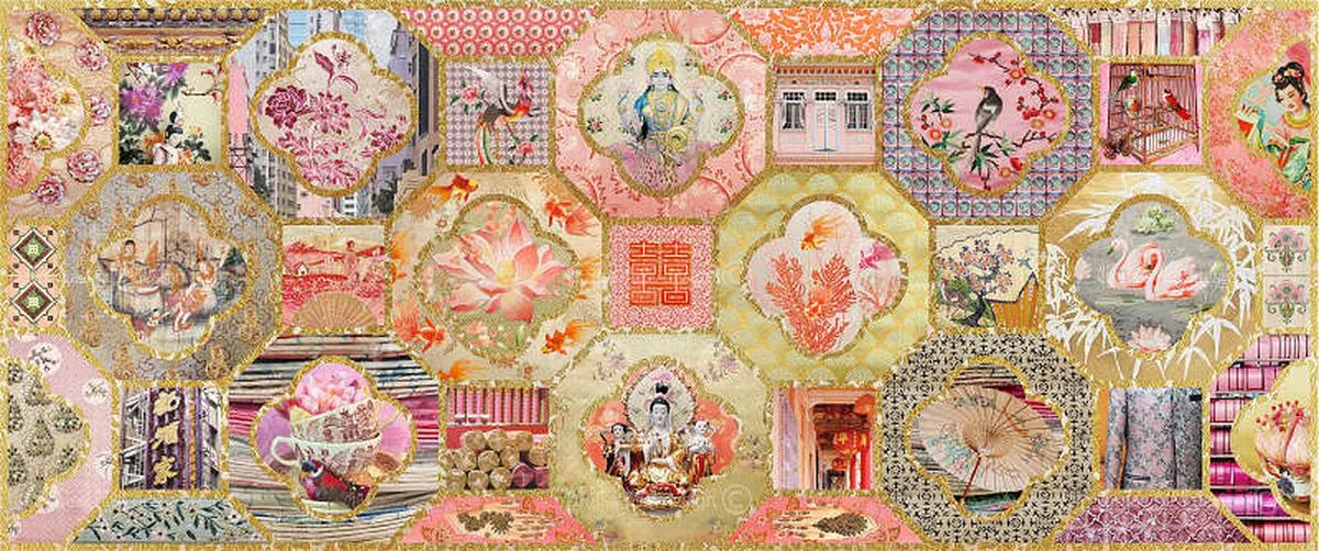 “爱与喜宴”主题作品（ © Louise Hill Design）