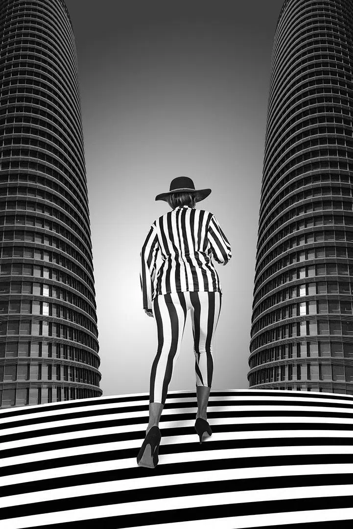 黑白公开组IAAP金奖： 细节／Florentino Molero Gutierrez（西班牙）（新加坡摄影学会提供）