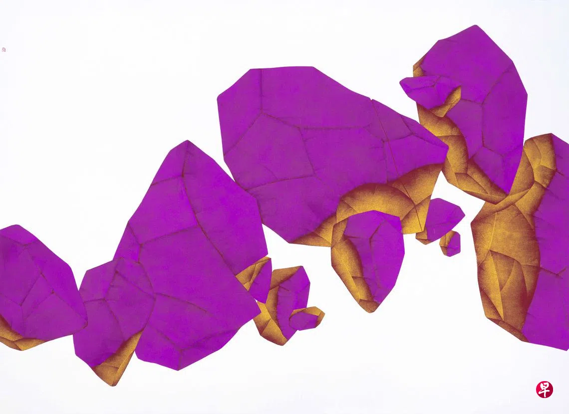 郑木彰以“石非石” 拼凑“生活碎片” | 联合早报