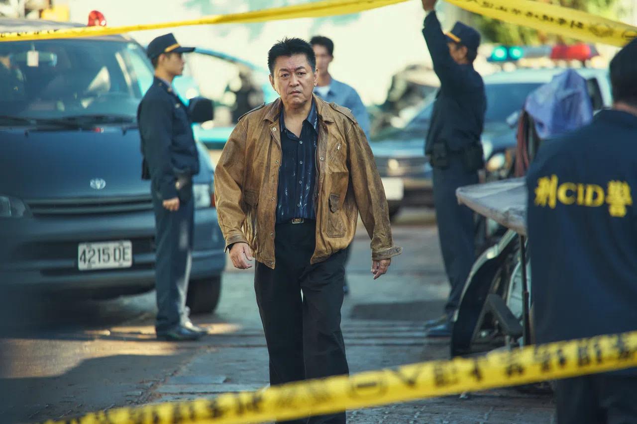 庹宗华在剧中饰演资深刑警林尚勇。（Netflix提供）