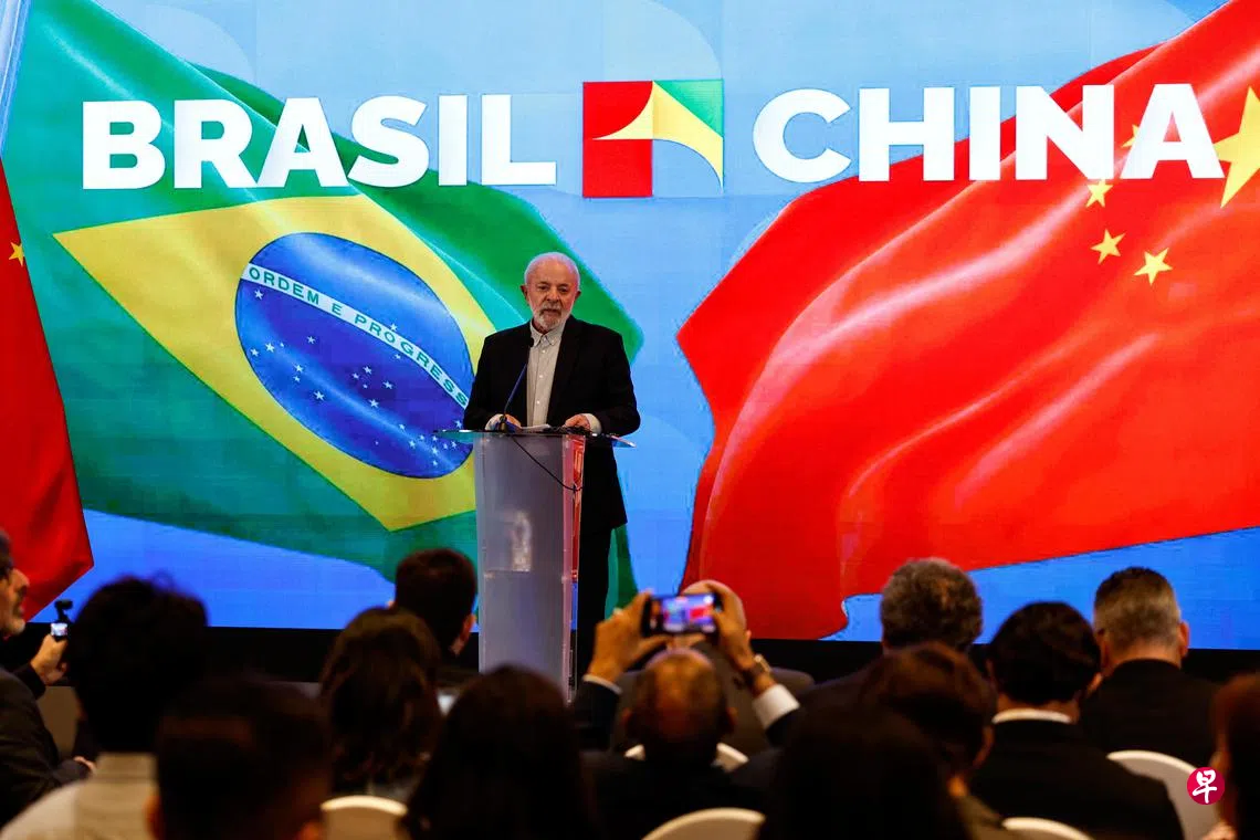 巴西据报考虑首次在中国发行人民币债券| 联合早报