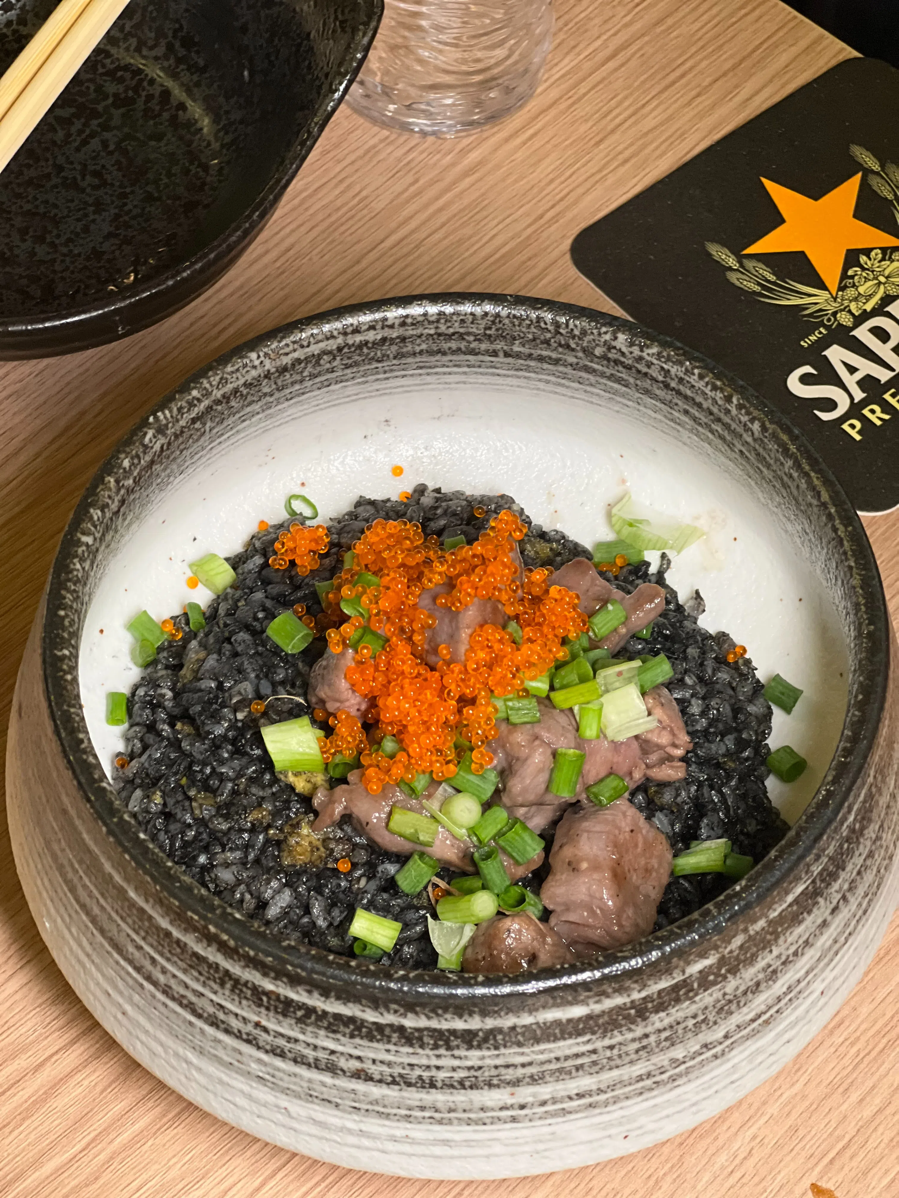 “Wagyu is the New Black Chahan”。（叶乐怡拍摄）