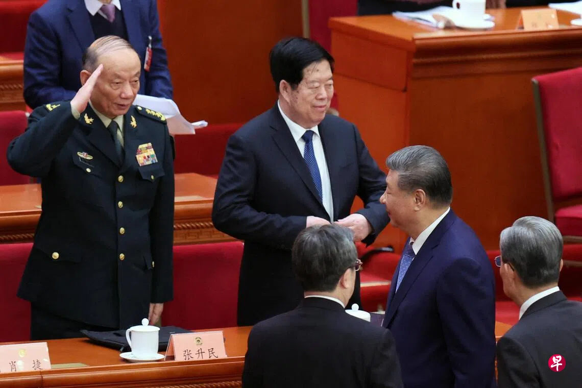 �й�������ϯϰ��ƽ��ǰ���Ҷ�����������3��4�գ��ڱ����������ó�ϯ�й�ȫ����Э��Ļ�ᡣϰ��ƽ�ڲ����᳡ʱ����������ŵ������ί����ϯ�������þ���ķ�ʽ�������к��� ��·͸�磩