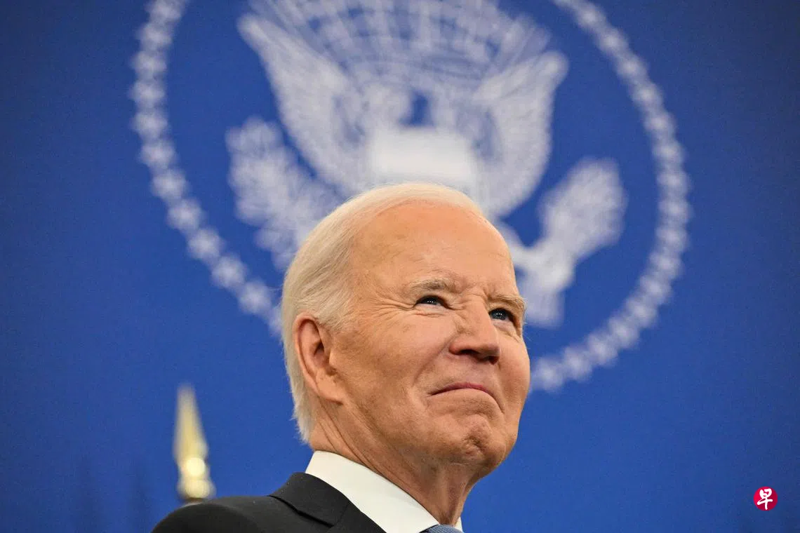 拜登告别演说警告寡头政治威胁民主| 联合早报