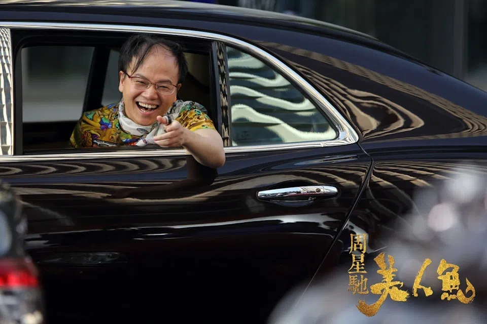 郑冀峰在《美人鱼》饰演“郑总”一角。（互联网）