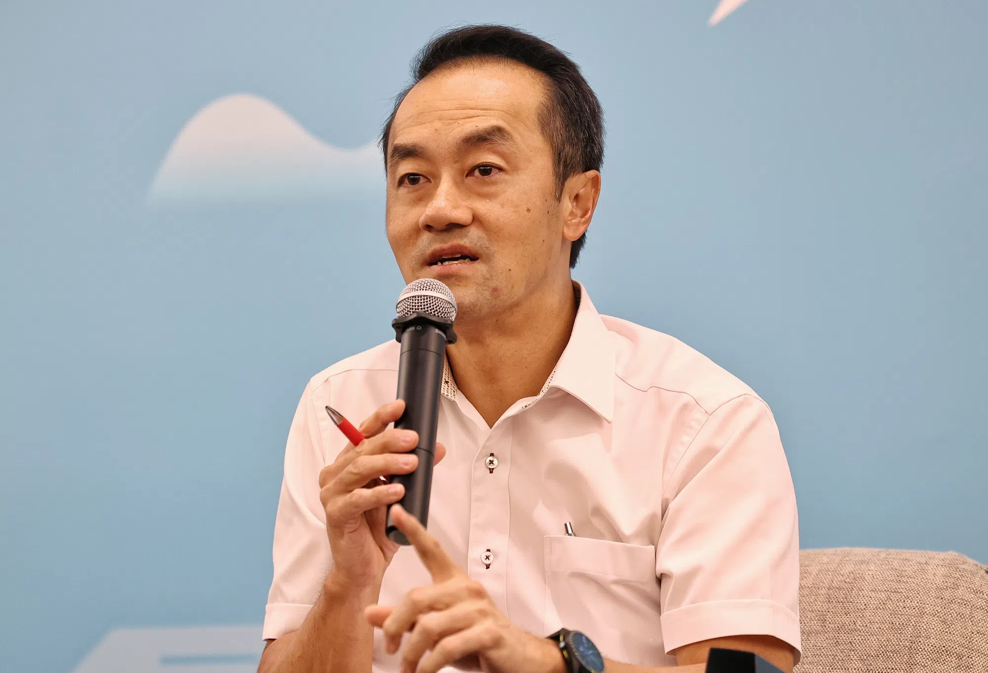 许宝琨。（徐颖荃摄）