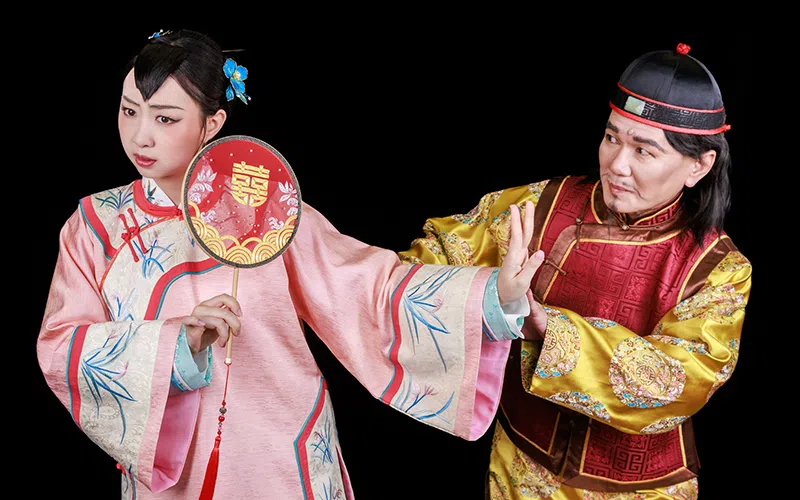 《典妻》剧照。（图/南华潮剧社提供）