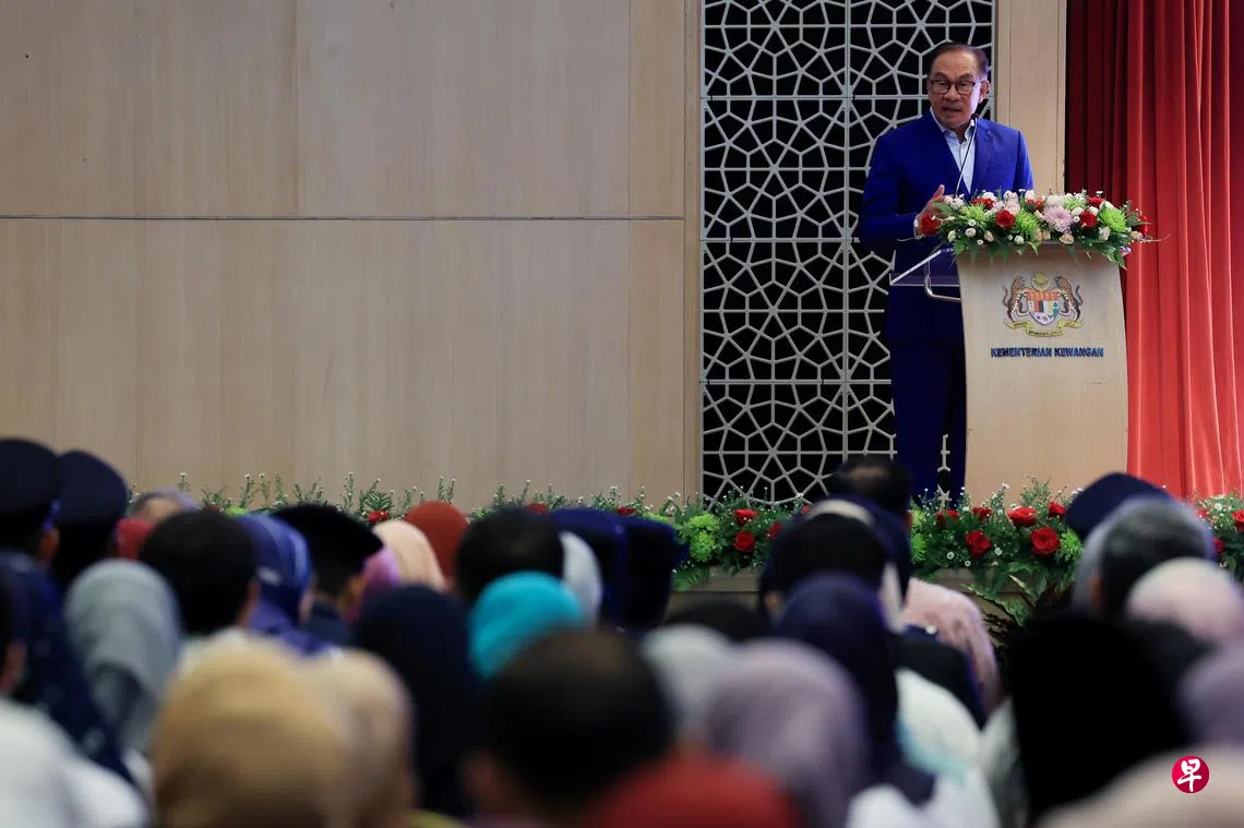 安华：新财案打破特定集团垄断顾民生| 联合早报