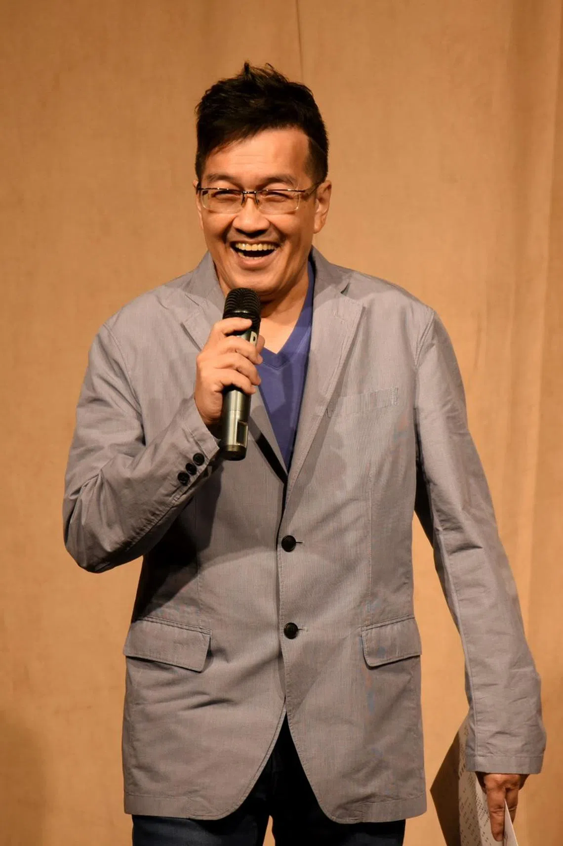本地相声前辈林仰忠将在演出中献演相声。（活动主办方）