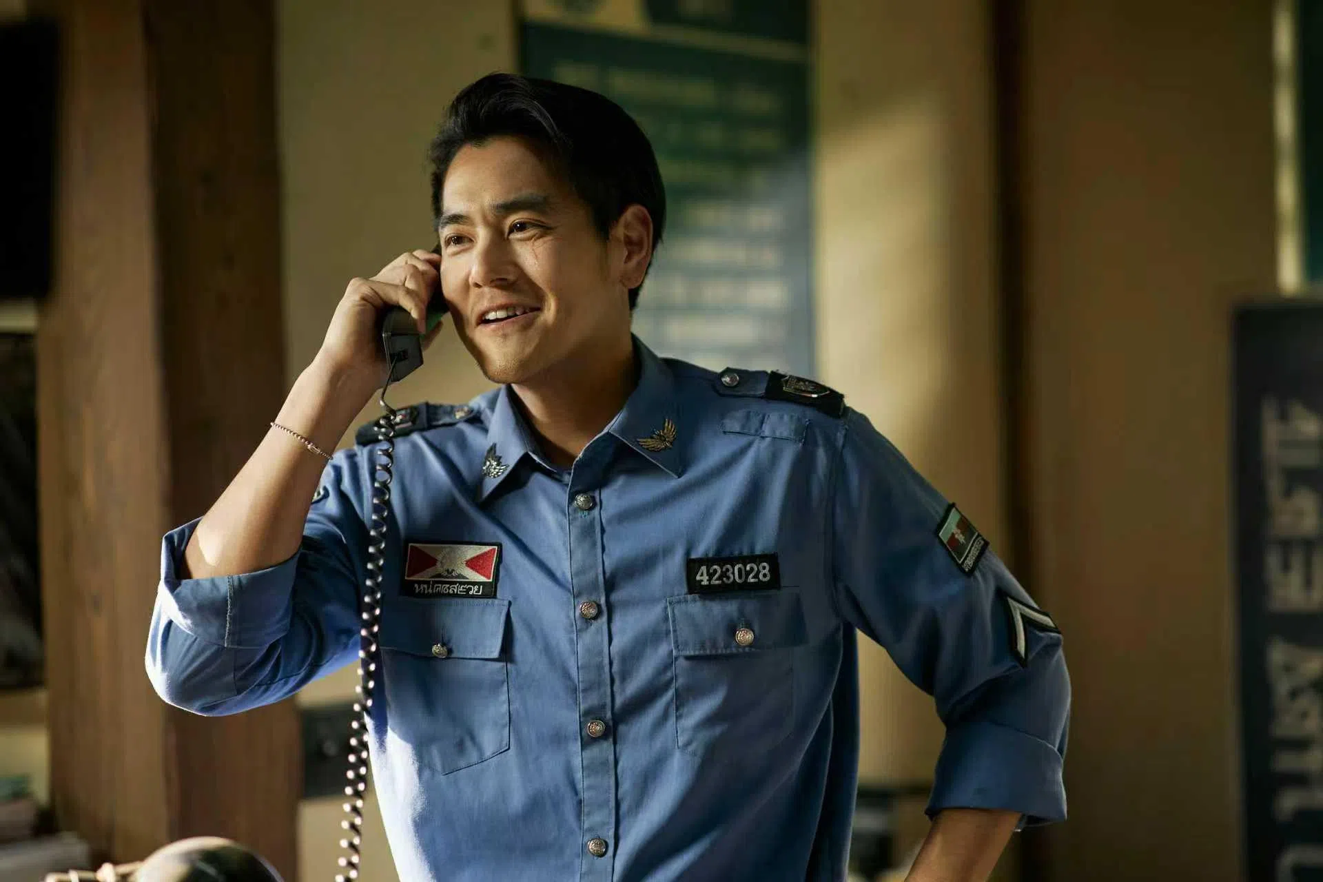 彭于晏在《爆水管》中尝试喜剧演出。（邵氏机构提供）