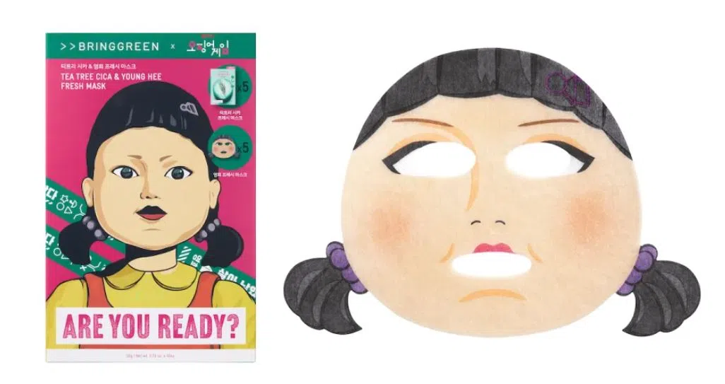 木偶娃娃面膜，设计很有创意。（互联网）