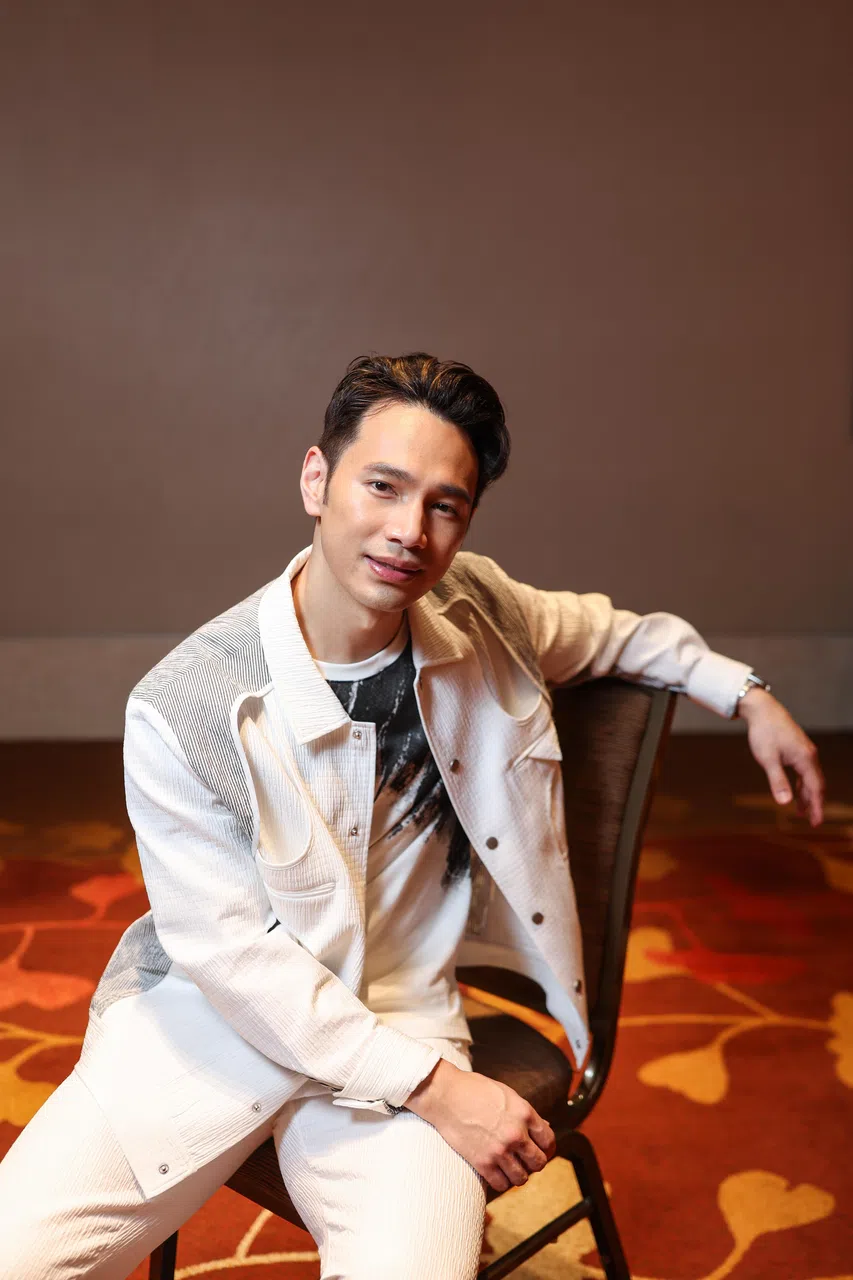 王梓轩直言曾遭受网络霸凌。（白艳琳摄）