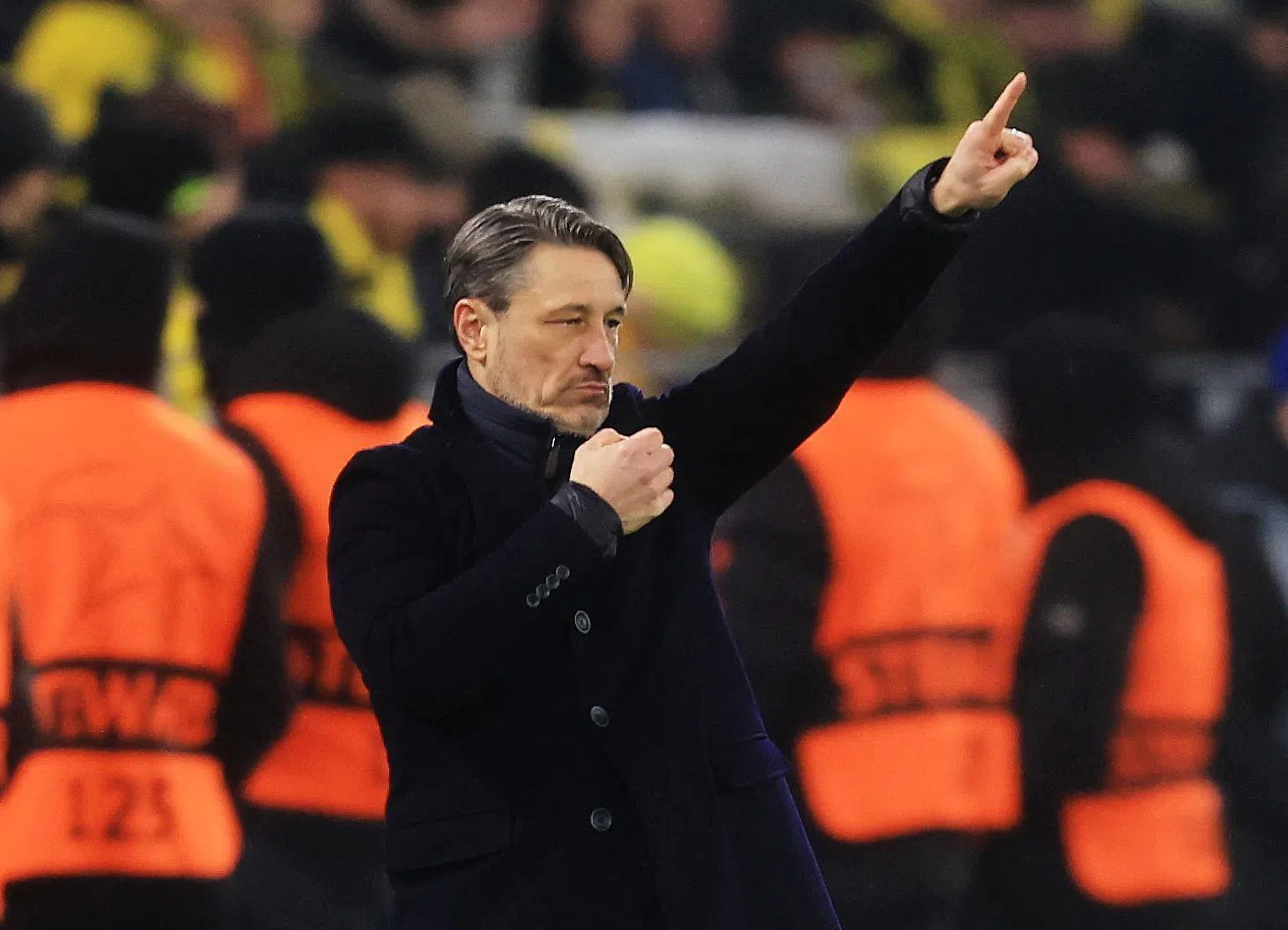 多特蒙德主帅科瓦奇曾执教拜仁，也曾为拜仁踢球，如今正带领多特蒙德追击前东家。（路透社）