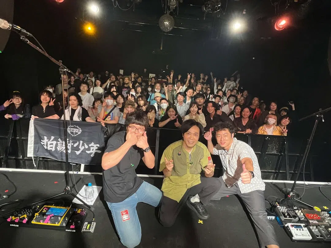 台语乐团“拍谢少年”的作品以台语摇滚为主。（取自乐团IG）