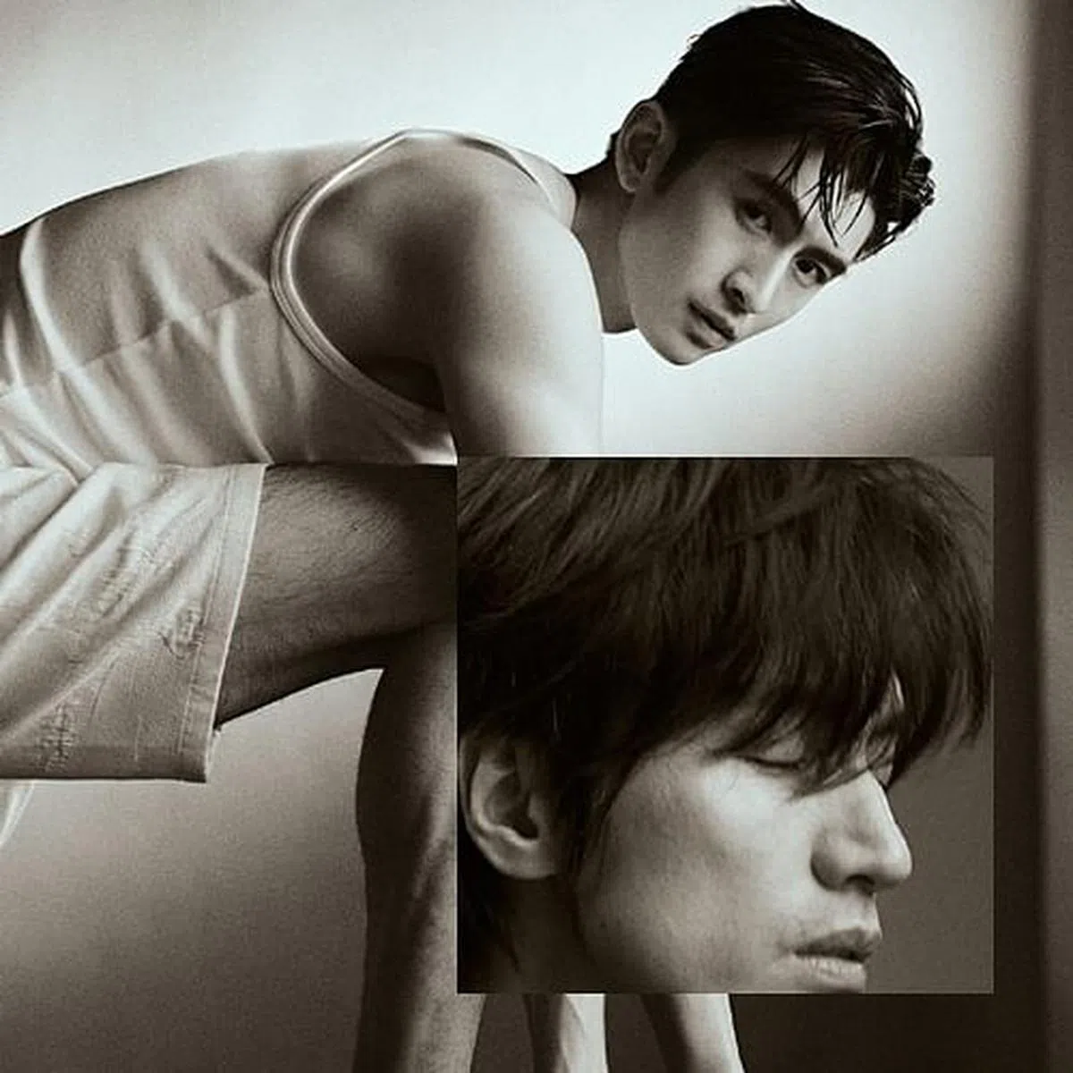 张云龙（大图）视言承旭为偶像。（微博）