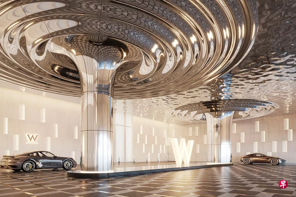 新登场的豪华住宅——滨海景苑W酒店品牌住宅具备酒店式礼宾服务| 联合早报