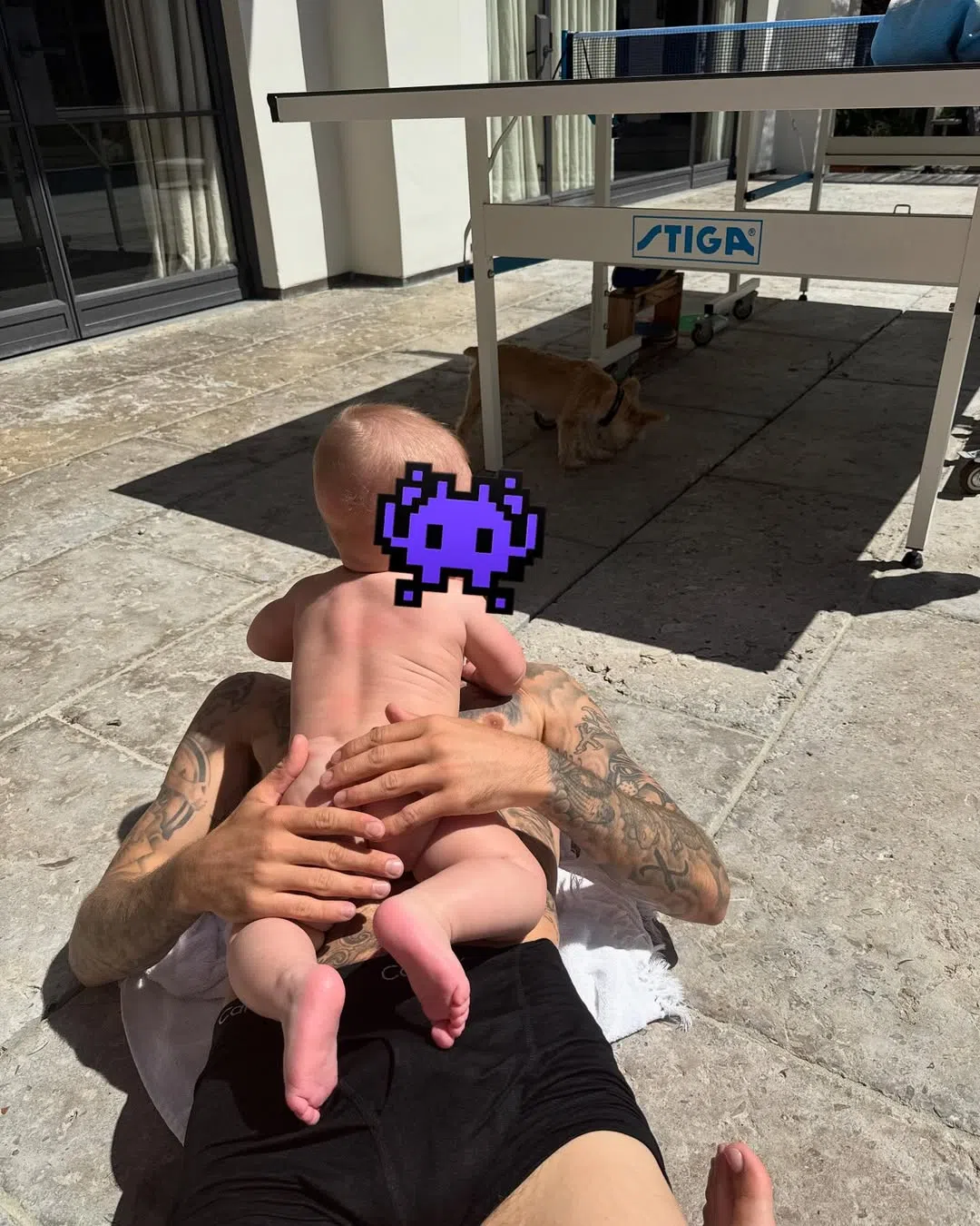 Bieber和结婚8年的老婆Hailey（海莉）在2024年8月迎来第一个孩子。（取自Justin Bieber IG）