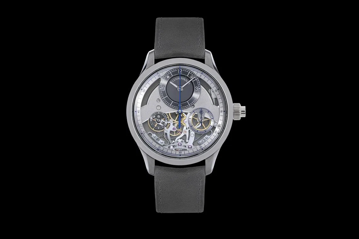 Massena Lab Chronograph Monopoussoir计时码表，以小众独创性出位。（GPHG提供）